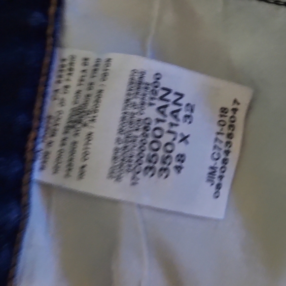 Wrangler Cowboy  Blue Jeans   Men's Size 48x32. BIG AND TALL - Picture 2 of 4